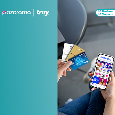DenizBank TROY Kartınızla Pazamara’dan alışverişinize 150 TL indirim!