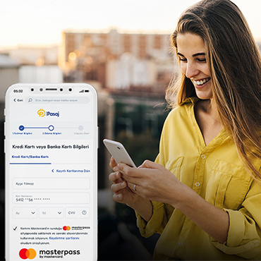 Turkcell Pasaj’da kartınızı Masterpass’a kaydedin, anında 5 GB kazanın!